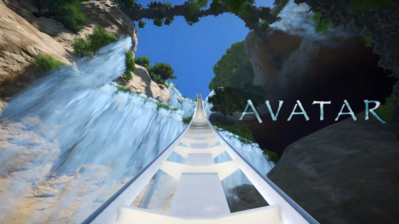 【Disney】プラネットコースター ジェットコースター 「アバター・ザ・ライド」/ AVATAR Inspired Roller Coaster at Planet Coaster