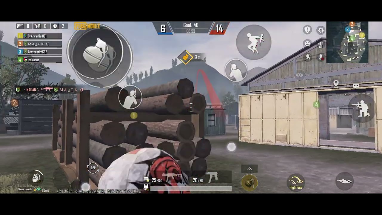 PUBG mobile game play team death match # 4