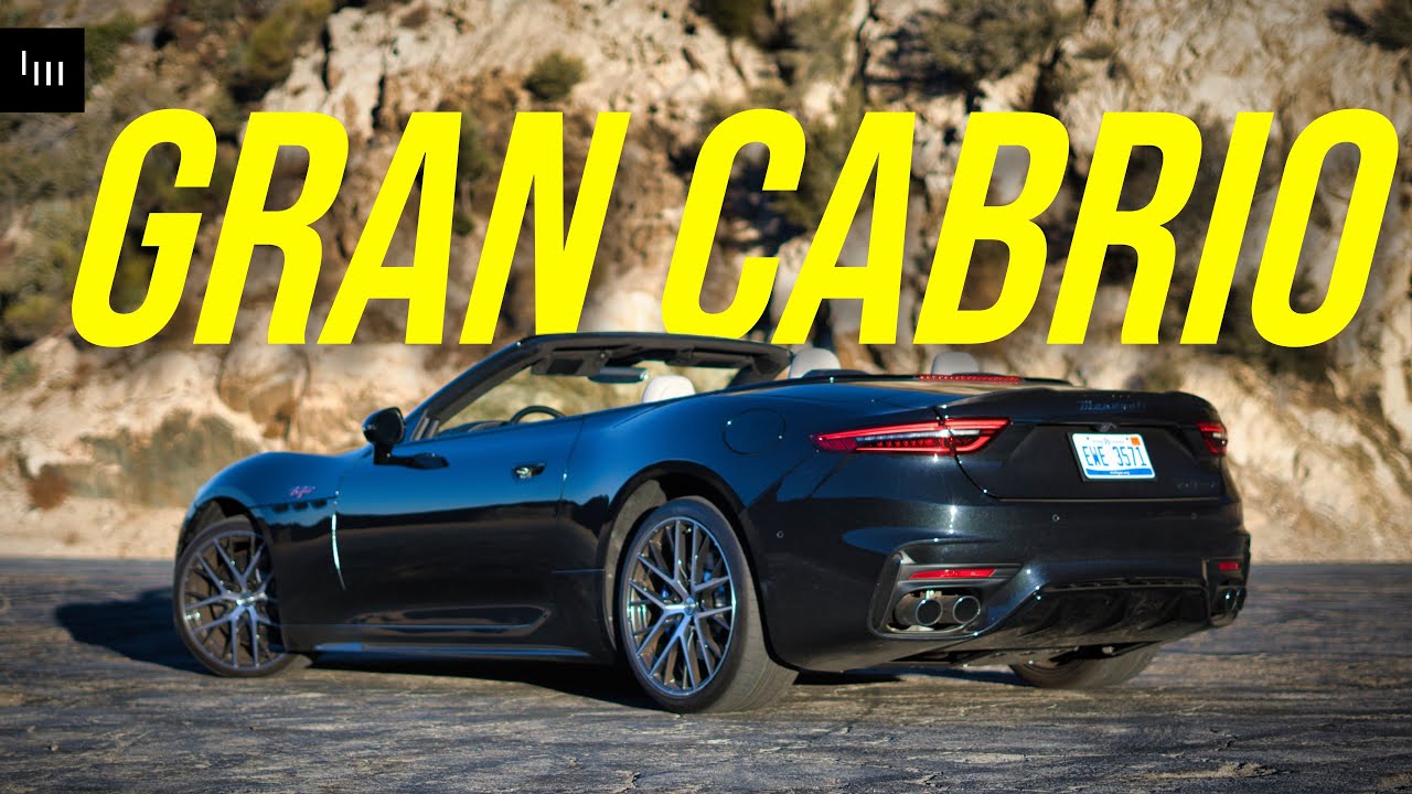 2025 Maserati GranCabrio - 14 THINGS YOU SHOULD KNOW