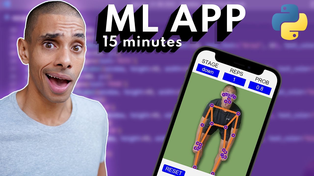 I tried to build a Machine Learning Python App in 15 Minutes | Coding Challenge