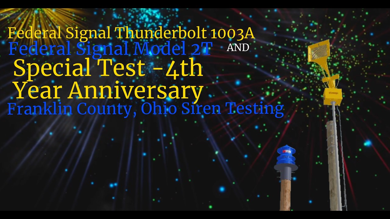 FRANKLIN COUNTY 4TH YEAR ANNIVERSARY - FS Thunderbolt 1003A & FS Model 2T Special Test