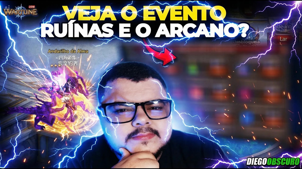 VEJA O NOVO EVENTO DE RUÍNAS - CADÊ O EVENTO DO ARCANO?