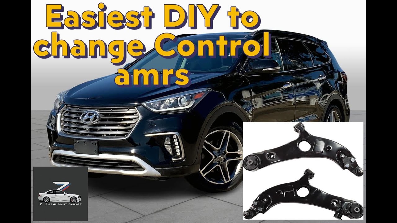 Hyundai Santa Fe 2012-2018 гг. — самое простое руководство по замене рычагов подвески своими руками.