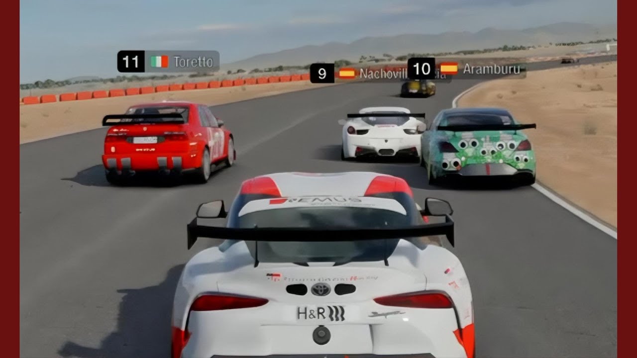 Gran Turismo 7: ignoring the yellow flag
