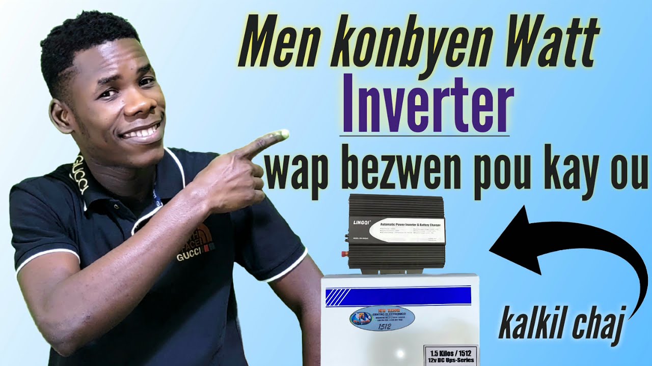 Fè sa avan ou achte Inverter met lakay ou
