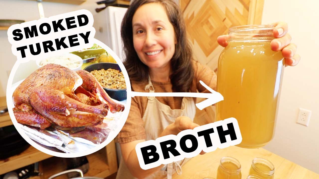 Smoked Turkey Broth (How to Make)