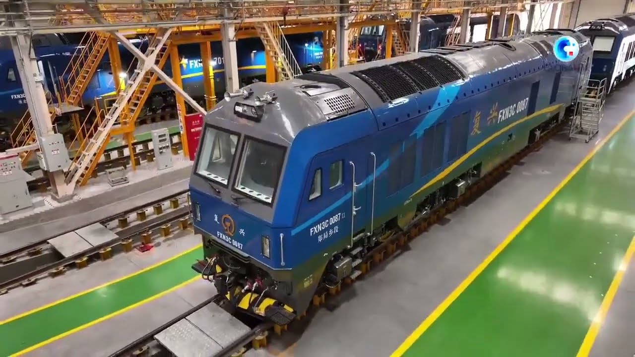 Inside CRRC DLoco: Where Locomotives Take Shape