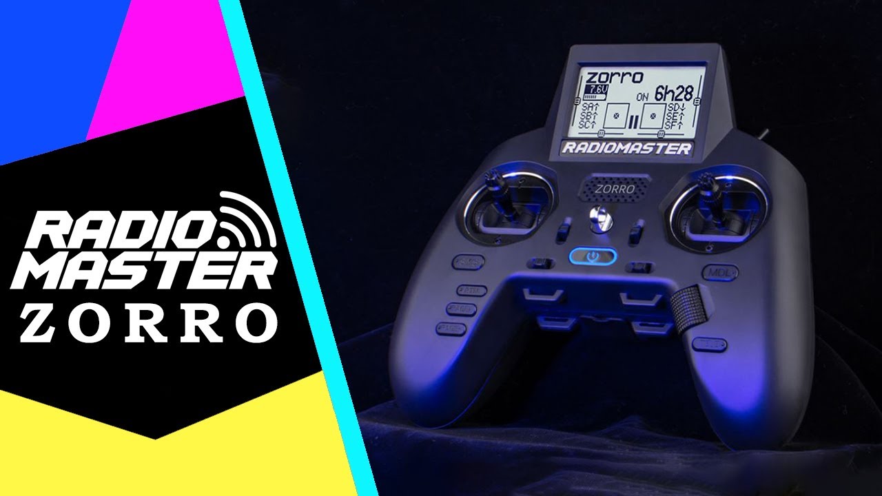 Radiomaster Zorro 📻 Świetna aparatura do dron&oacute;w fpv / Recenzja 4K