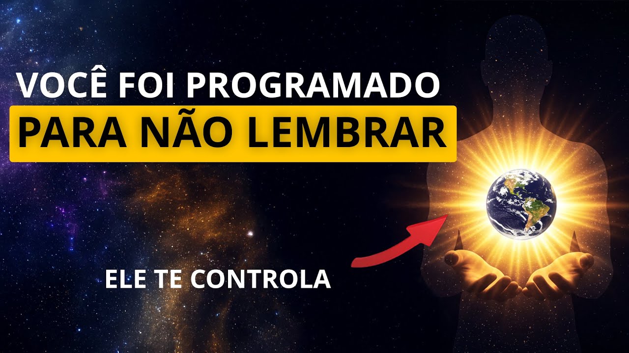 Você é DEUS fingindo ser Humano (a origem do Universo está nisso)