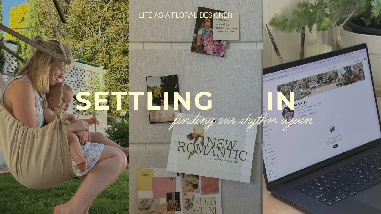 Resetting the Floral Studio & Sharing Life as Floral Designer