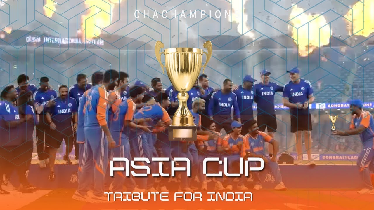 Champions of Asia! 🏆🔥 A proud moment for every Indian heart. Congratulations .