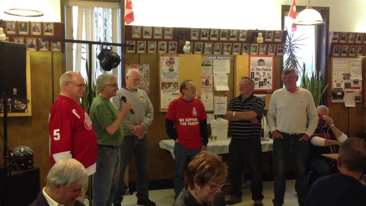 Graham's retirement from the Goderich Legion
