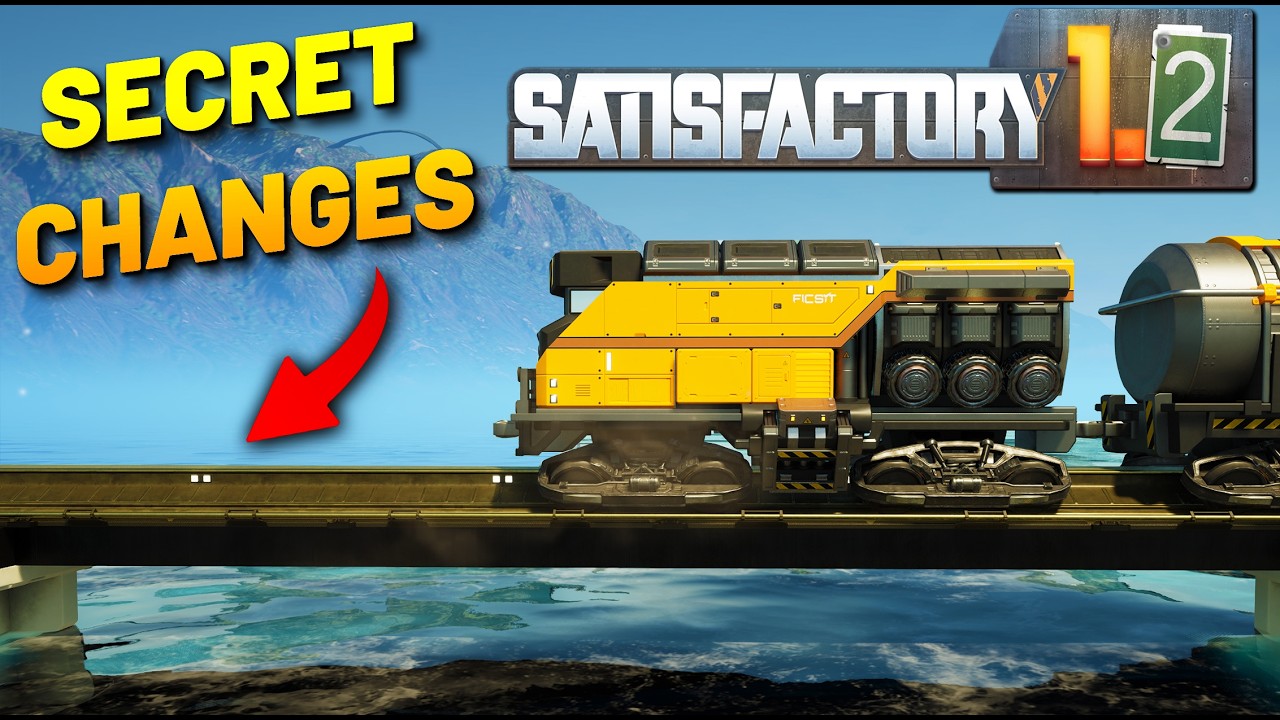 Everything New in Satisfactory 1.2? - Including SECRET Additions.