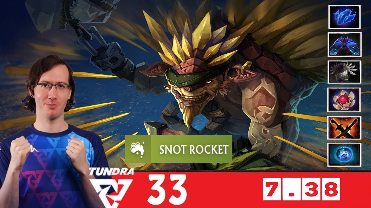 [DOTA 2] TUNDRA.33  BRISTLEBACK [OFFLANE] [7.38]