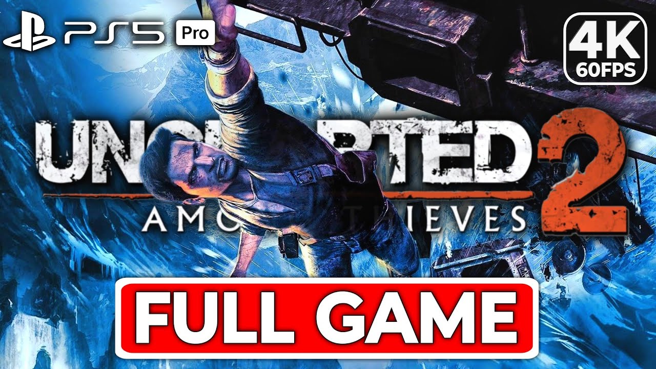 UNCHARTED 2 REMASTERED Gameplay Walkthrough FULL GAME [4K 60FPS PS5 PRO] - No Commentary