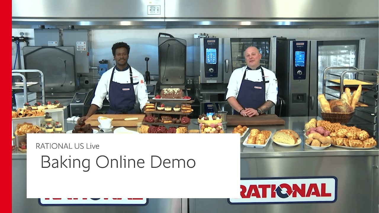 RATIONAL US Live: Baking Online Demo | RATIONAL