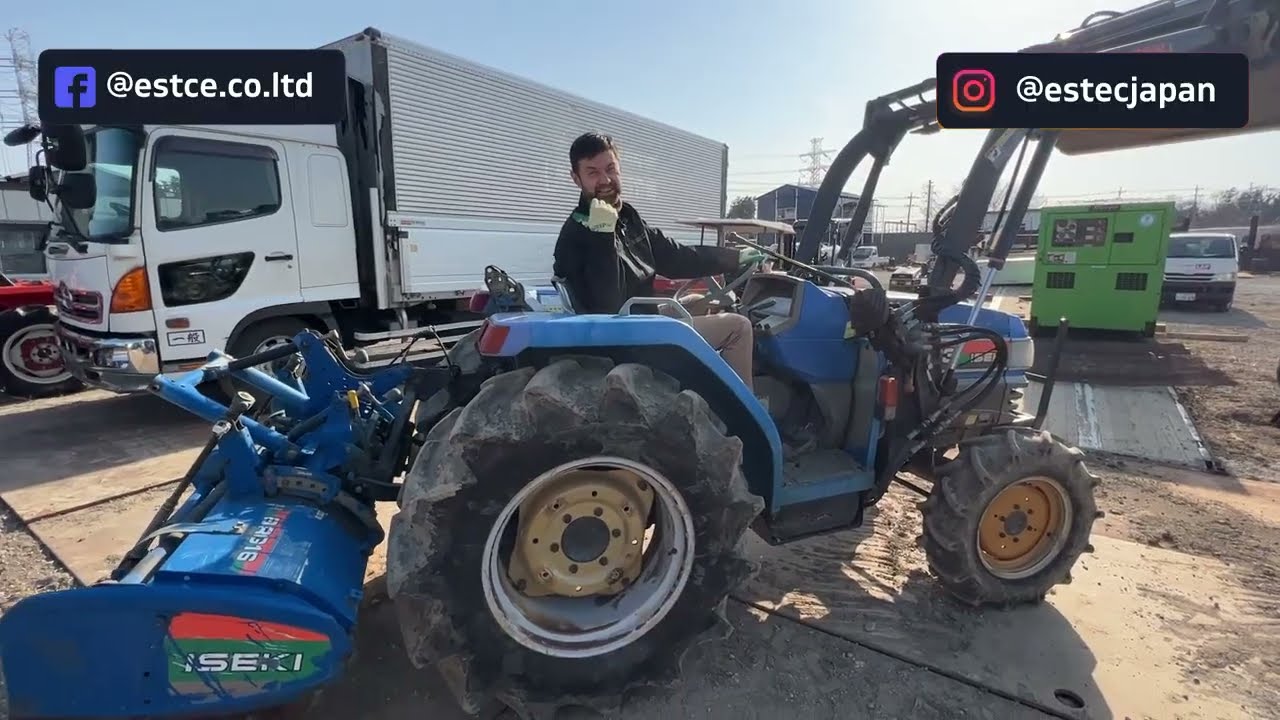 JAPAN USED TRACTOR: Iseki TG333FF / estec-trade.com
