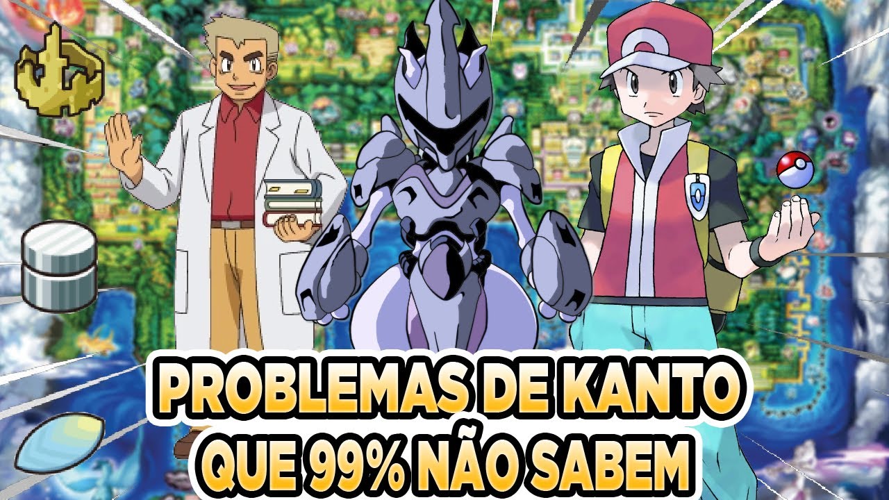 A Maioria dos Jogadores de Pokémon Não Sabem Disso - Problemas da Região de Kanto - Pokémon Fire Red