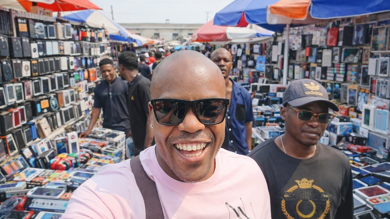 O maior mercado tecnológico de ANGOLA em céu aberto 🇦🇴África 