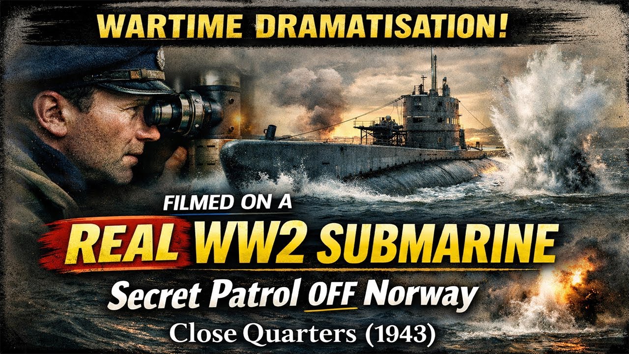 Close Quarters (1943) – Real WWII Royal Navy Submarine Wartime Dramatisation