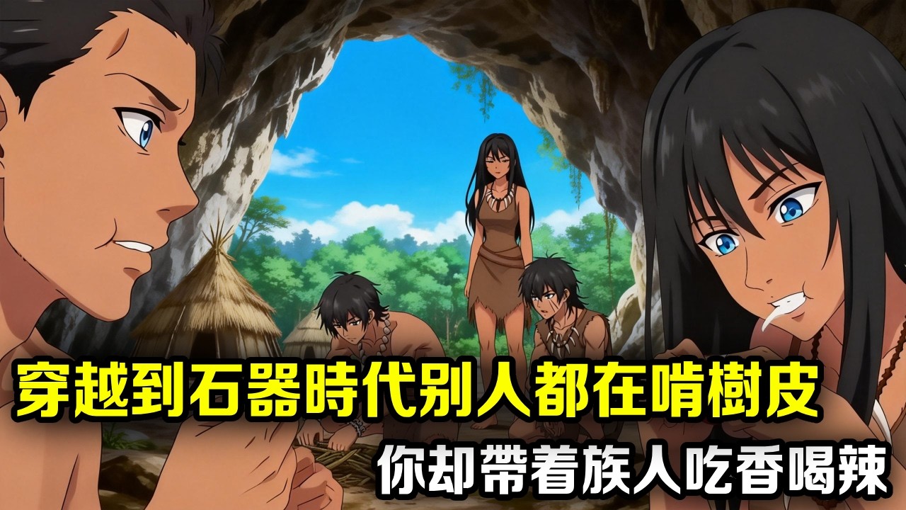 穿越到石器时代，别人都在啃树皮，你却带着族人吃香喝辣