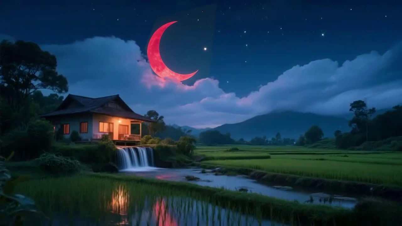 Calming Night 🌑 Healing of Stress,Anxiety and Depressive States,Relaxing ,Nighttime Sleep 64