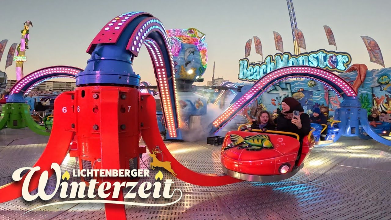 Crazy Beach Monster - Probst ( Onride / POV ) [ Lichtenberger Winterzeit Berlin 2025 ]