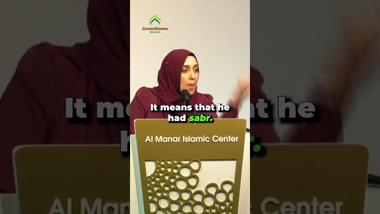 You can have patience AND express your emotions! | Yasmin Mogahed