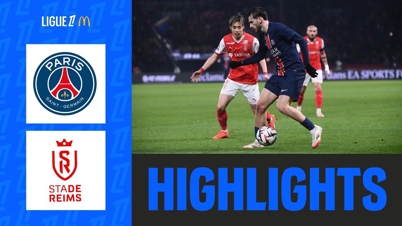 Kvaratskhelia fait le SHOW mais le PSG CALE contre Reims | 19ème journée - Ligue 1 McDonald's 24/25