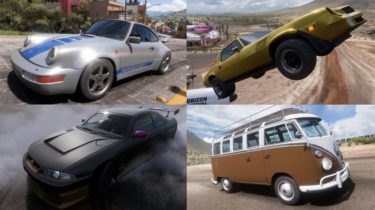 Recreating Transformers from Transformers Rise of Beasts in Forza Horizon 5.