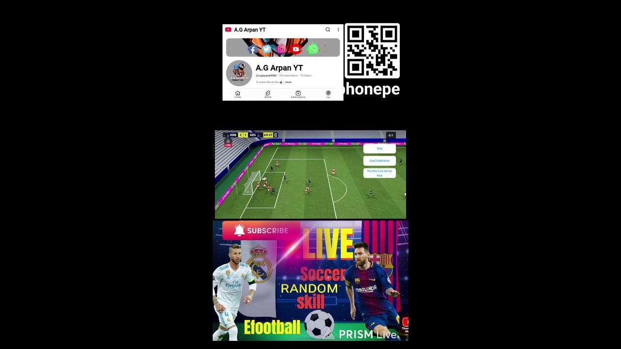 efootball Random skill ⚽