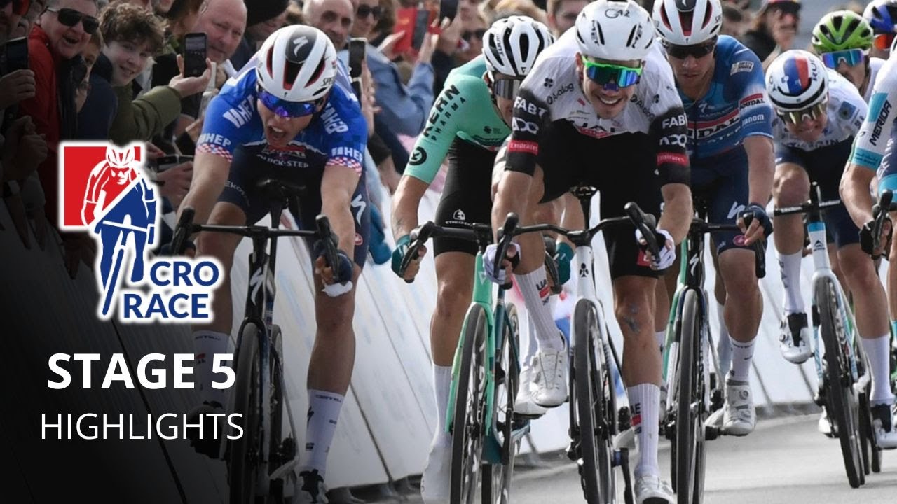 CRO Race 2025 - Stage 5 Highlights - UAE Team Emirates XRG try to outplay Paul Pagnier