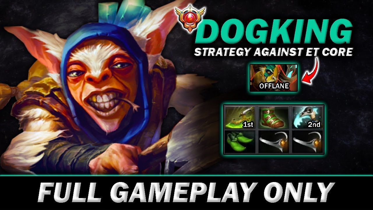 DOGKING Strategy against Elder Titan Core, 1st item Swiftblink 2nd item Vyse! - Meepo Gameplay#889