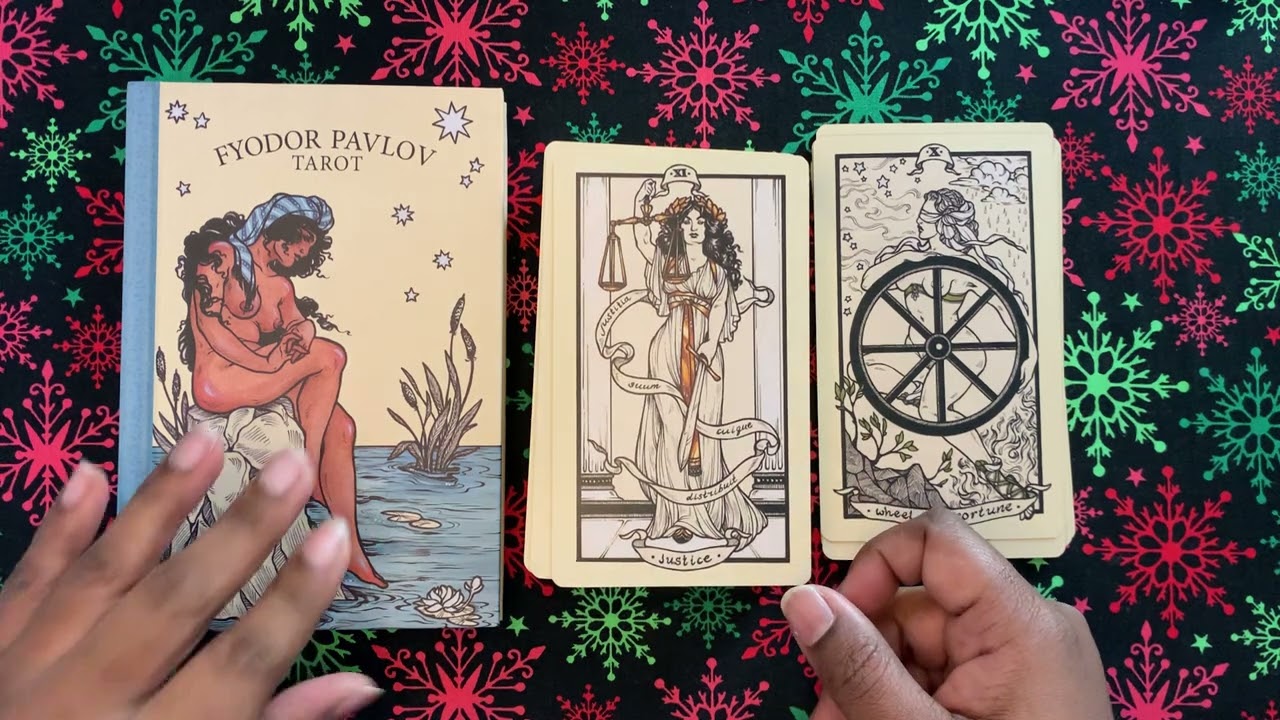 My First Video!! A walkthrough of The Fyodor Pavlov Tarot 💜 I swear I did my best 😆