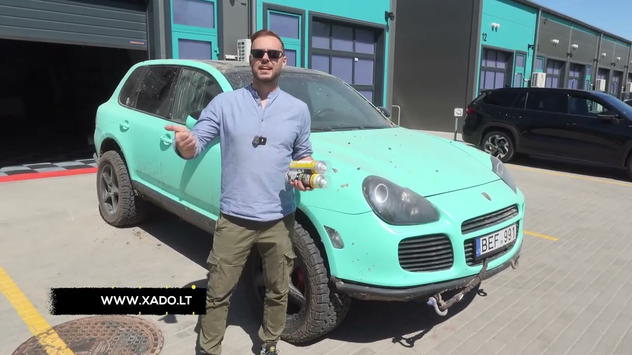 Xado salono valymo priemonės