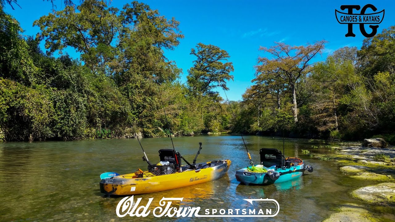 Old Town Sportsman 106 And 120 Paddle Overview