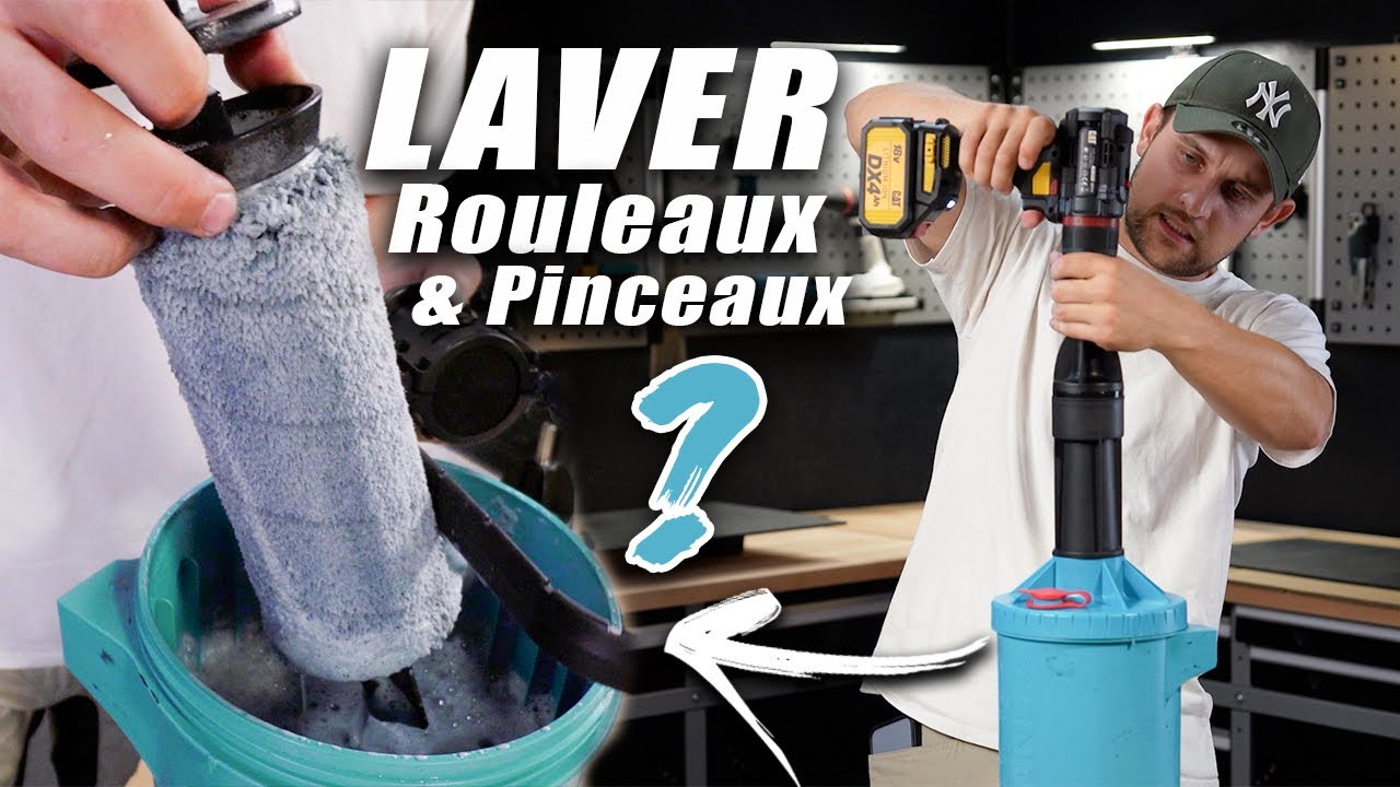LAVER SES ROULEAUX & PINCEAUX ? - Test OnCleaner