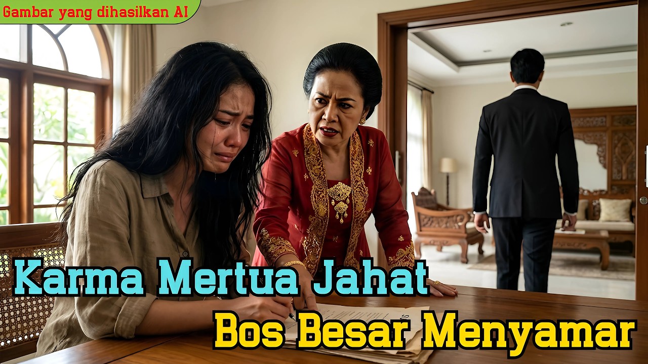 Saat suami keluar, ibu mertua paksa menantu miskin tanda utang… Ternyata dia hiu investasi