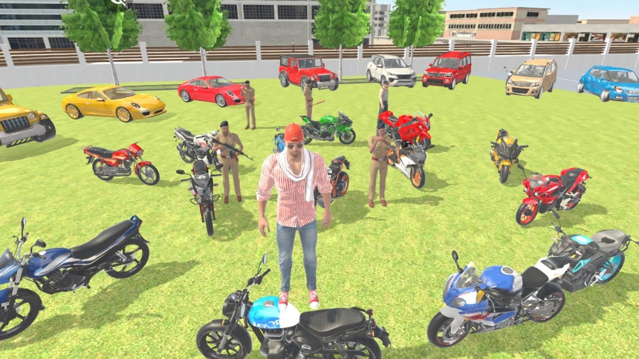 Franklin ko police Walon Ne bahut sari gadi gift kari hai || Indian theft gaming video