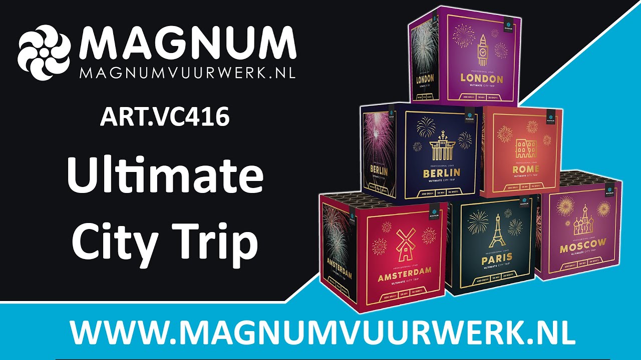 Art. VC416 Ultimate City Trip Magnum Vuurwerk