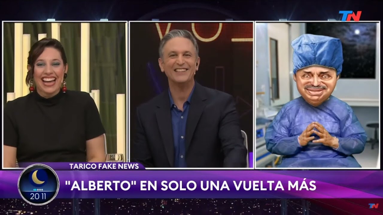 Tarico imitando a Alberto Fernández