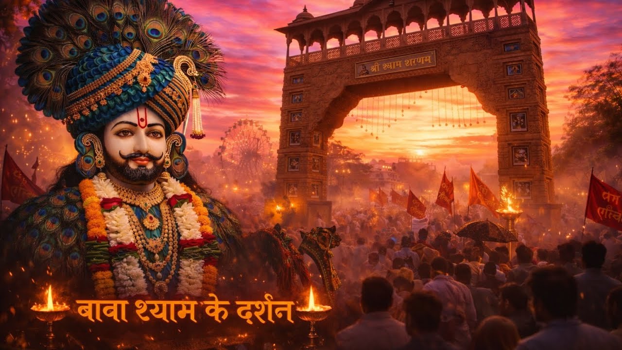 Baba khatu shyam ke Darshan #khatushyamji #khatushyambaba #jaishreeshyam #khatu #babashyam