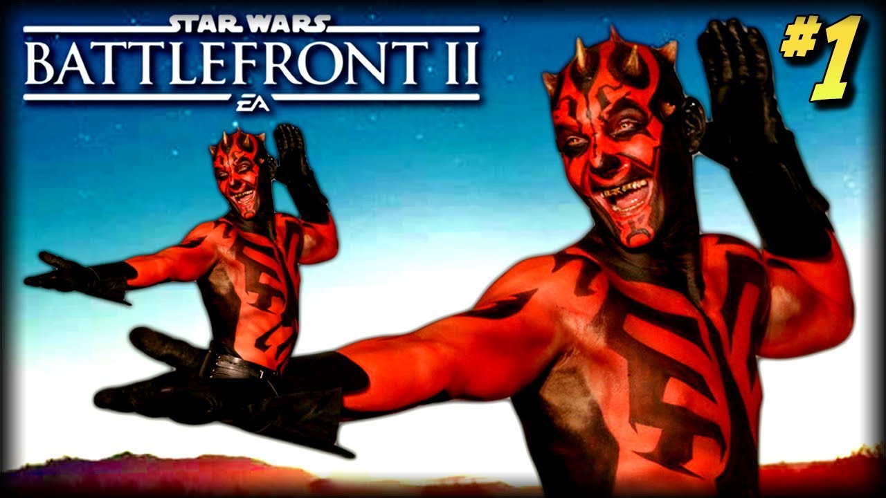 Star Wars Battlefront 2 - Funny Moments #1 (Mighty Maul! Battlefront 2 Beta)