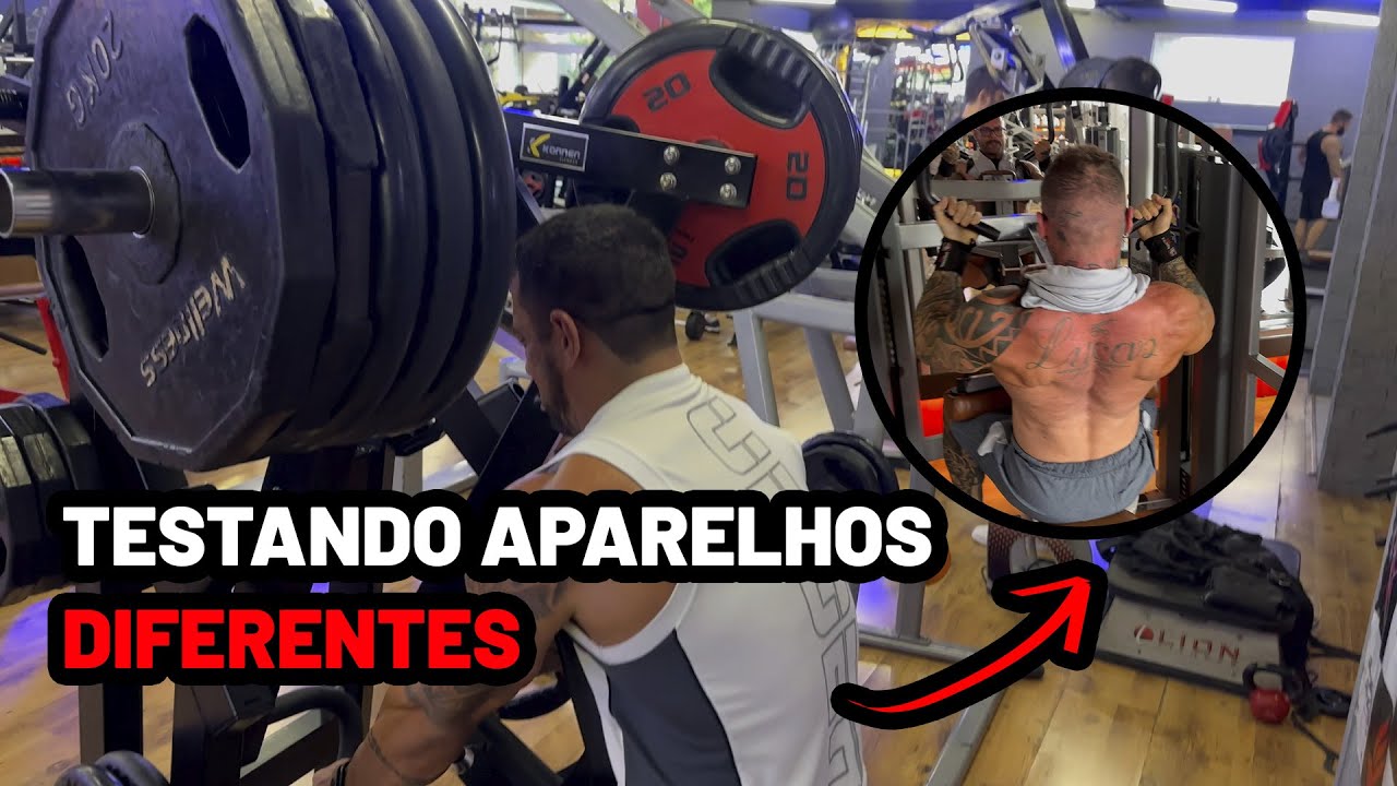TREINO DE DORSAL NA GAVIÕES PAULISTA