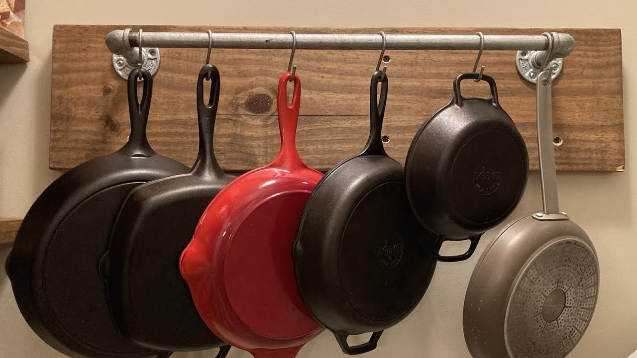 Make It Monday-Cookware Storage Rack/Cast Iron Pan Hanging Rack