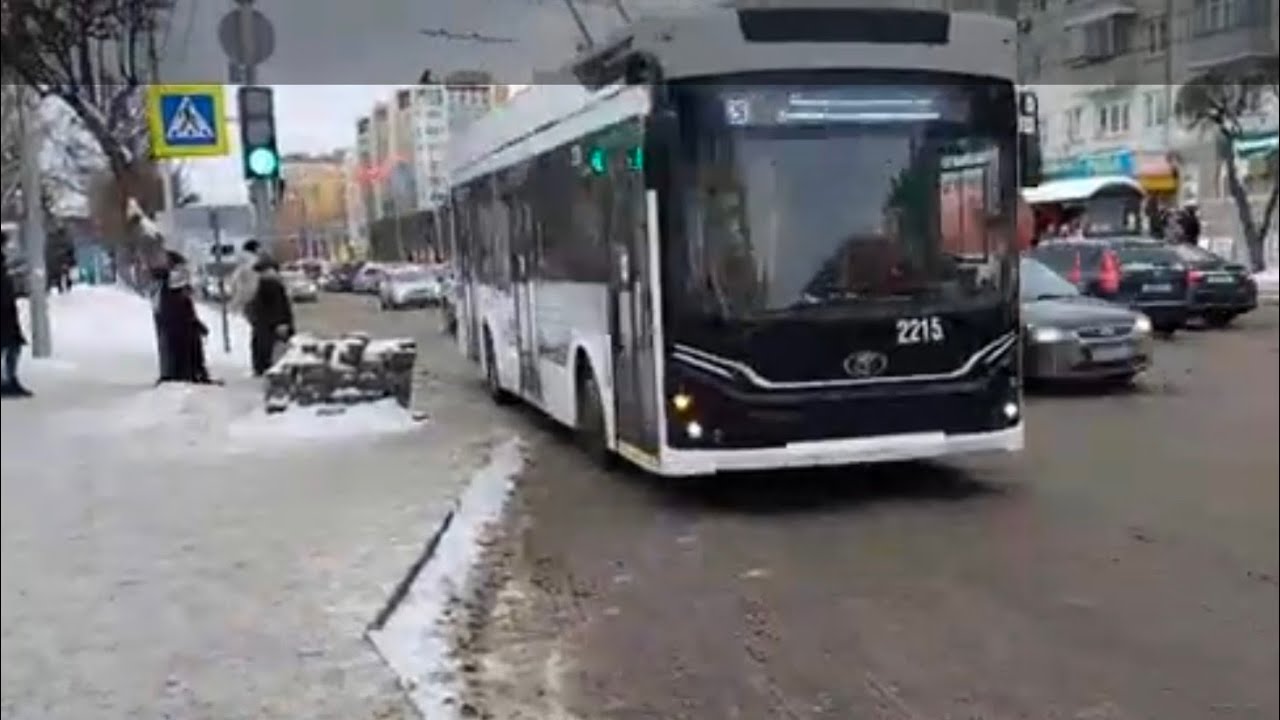 Поездка на троллейбусе ПКТС 6281.00 