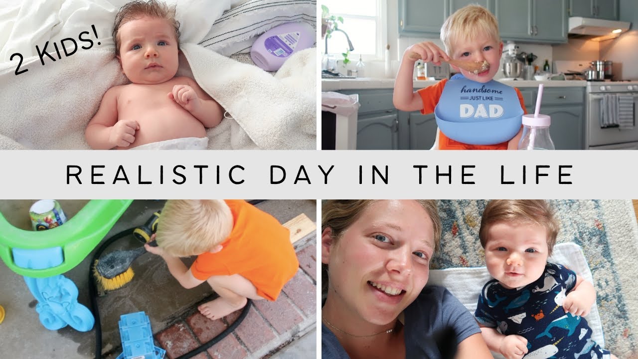 Potty Training my 2 Year Old 👦│Day in the Life w/ 2 Kids