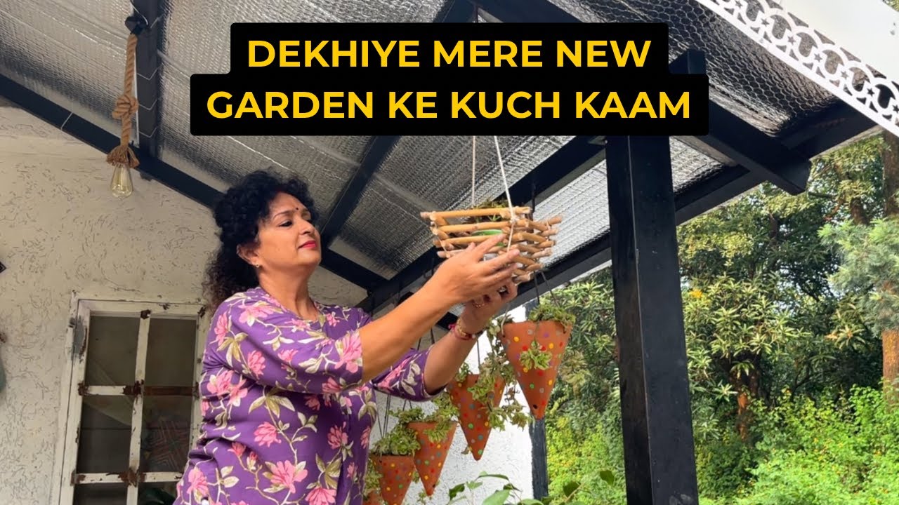 My New Garden works | Garden Banaate Hue 💚 | Multi-Day Garden Work #garden #home #villagelife 