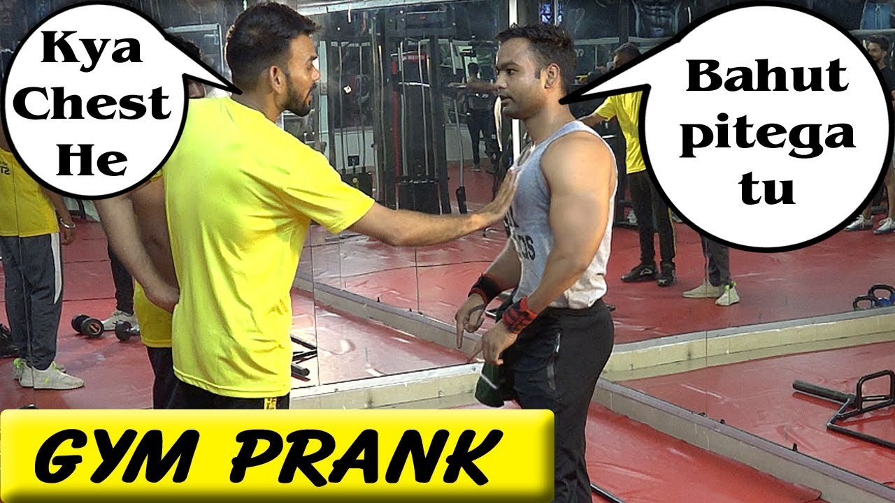 GYM Prank by Zuber khan | Bhasad News | Pranks in India