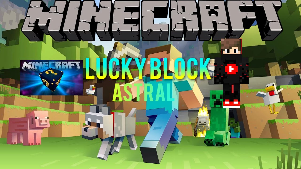 Lucky Block ASTRAL ►  (Обзор мода) ►  Minecraft